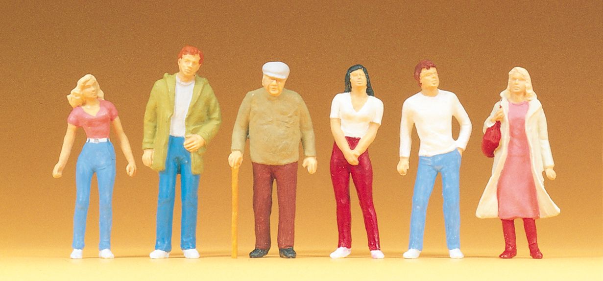 DOITOOL 50 pièces Figurines de Personnages Non peintes DIY Loisir Créatif Modèle Personnages Miniatures Figurines Echelle 1:50 pour Paysage Poupée Maison Décoration 